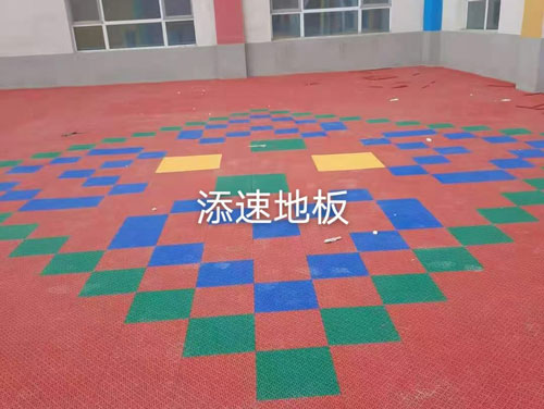 幼儿园悬浮地板案例展示