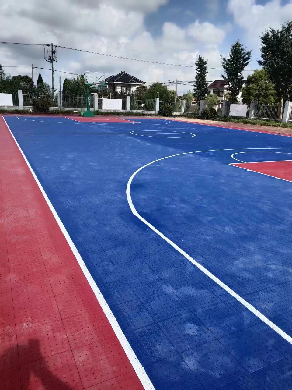 甘肃篮球场软塑运动地板
